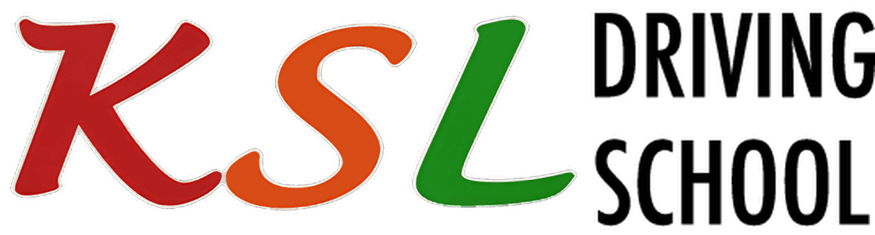 Image of KSL Driving School Logo with black text
